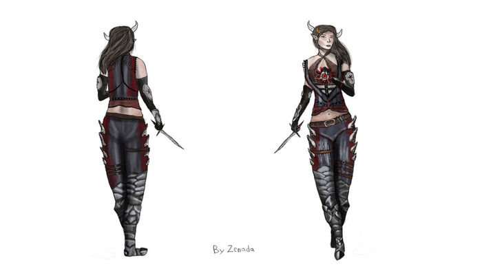 Концепт-арт персонажа