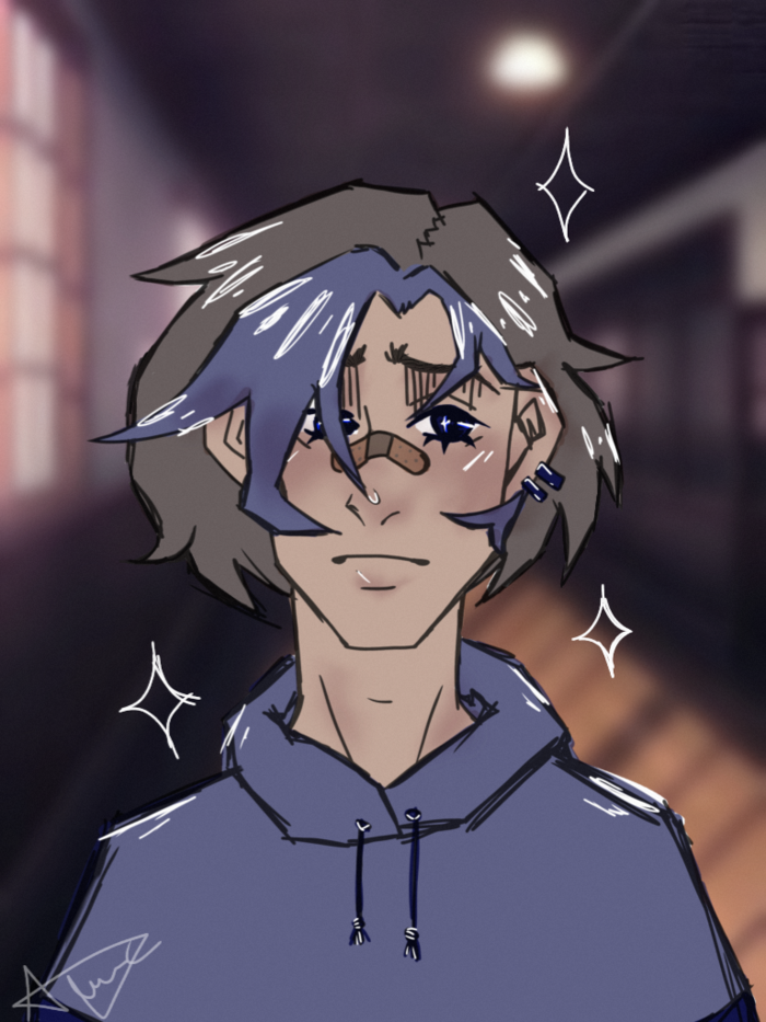 Нарисую арт в похожем стиле всего за 200 рублей! 