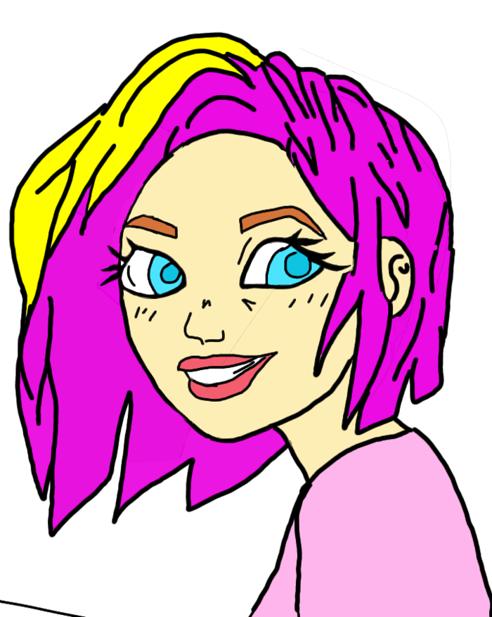 Веселая девочка