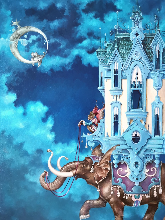 Вольная копия с картины Daniela Merriama