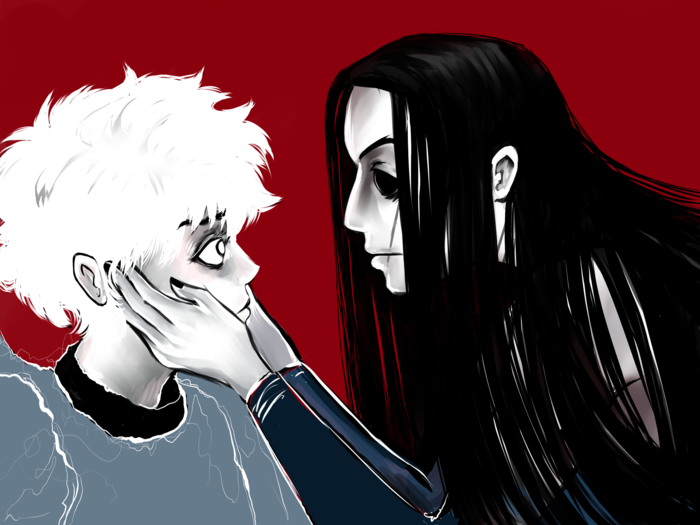 Киллуа и Илуми 