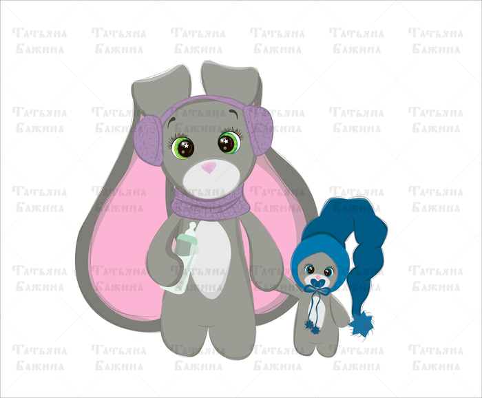 Кролик, заяц, символ года