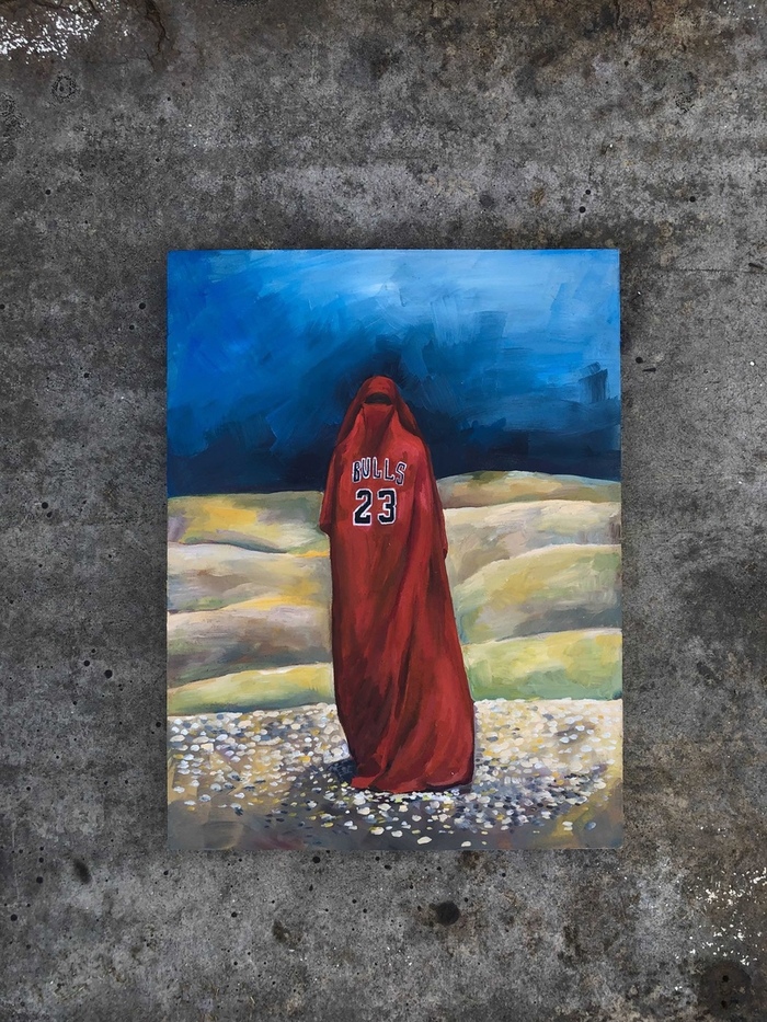 Картина "BULLS"