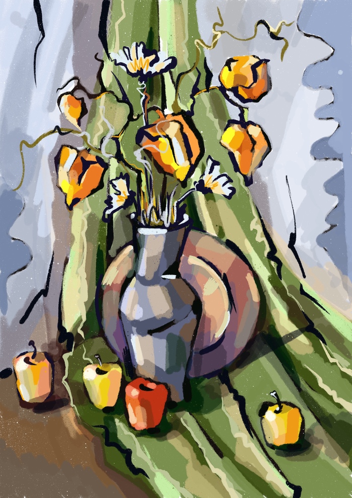 Декоративный натюрморт