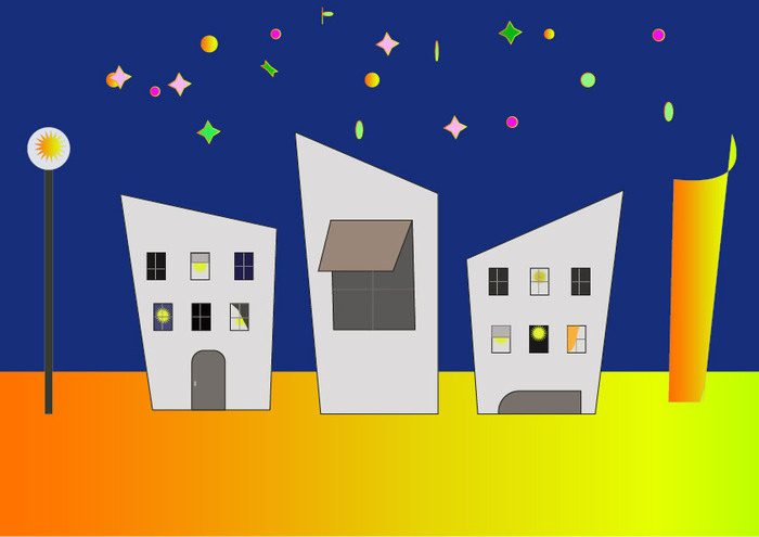 Ночной город