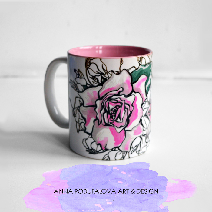 кружки с моими иллюстрациями