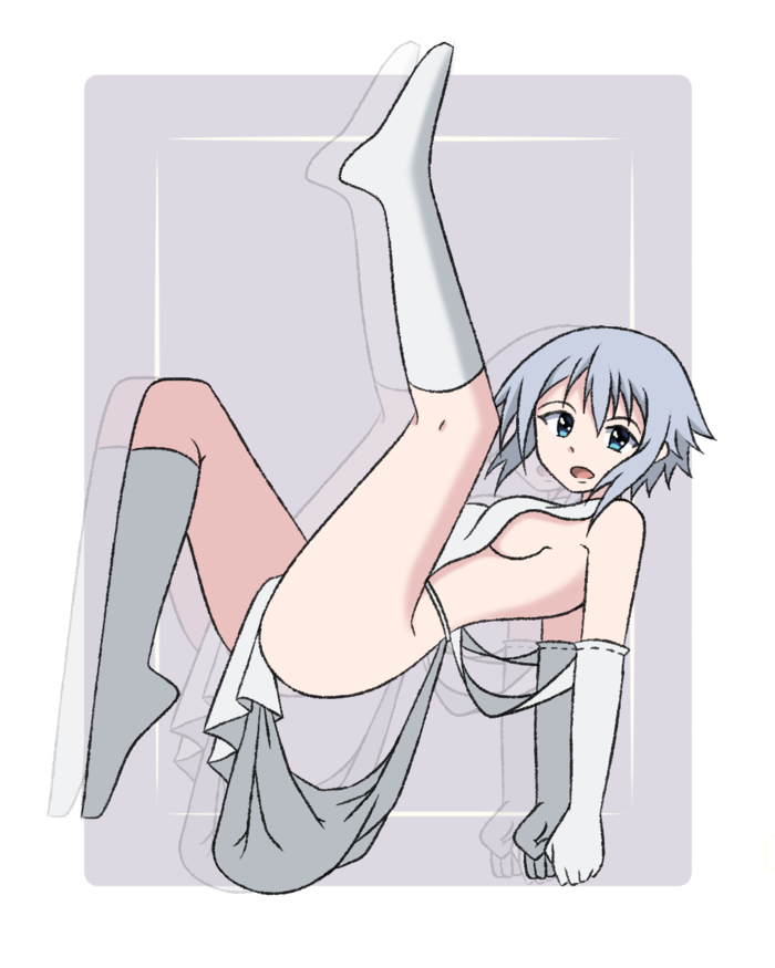 Аниме девушка.