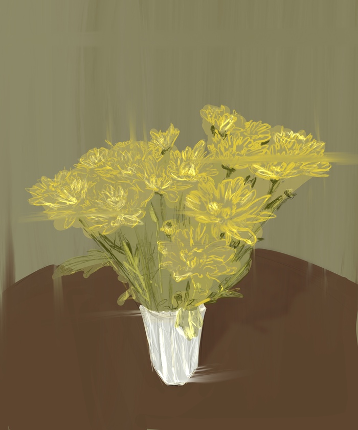 Хризантемы