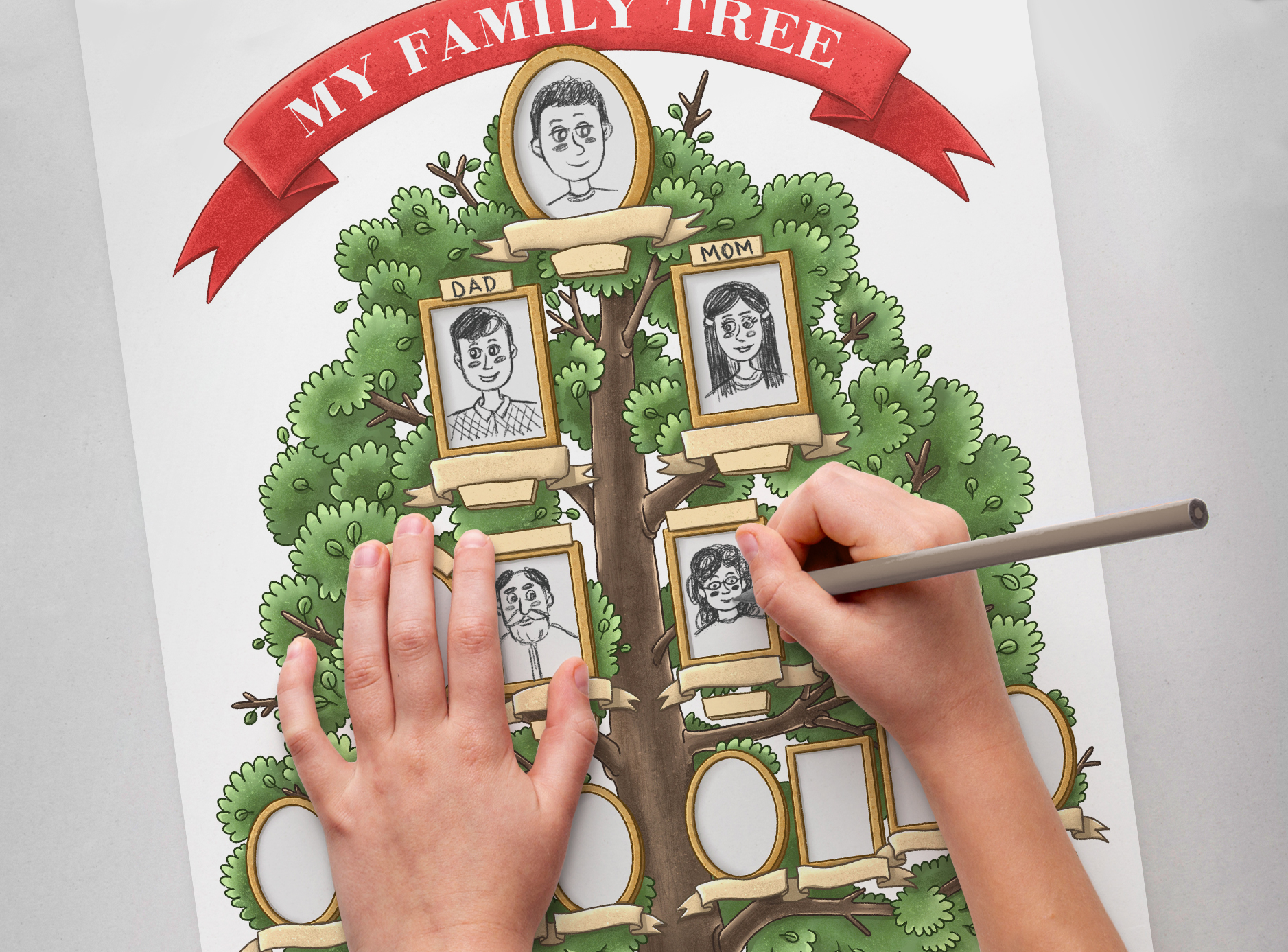 Представляем примеры шаблонов Great Family Tree для творческого вывода