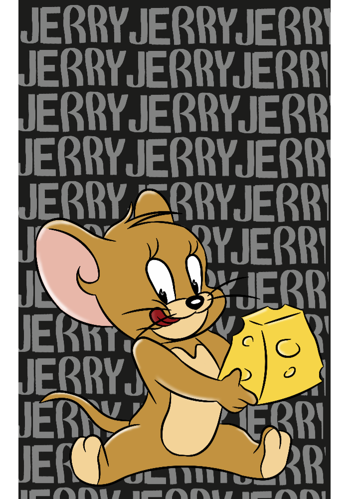 Джерри в стиле Персонажи на Illustrators.ru