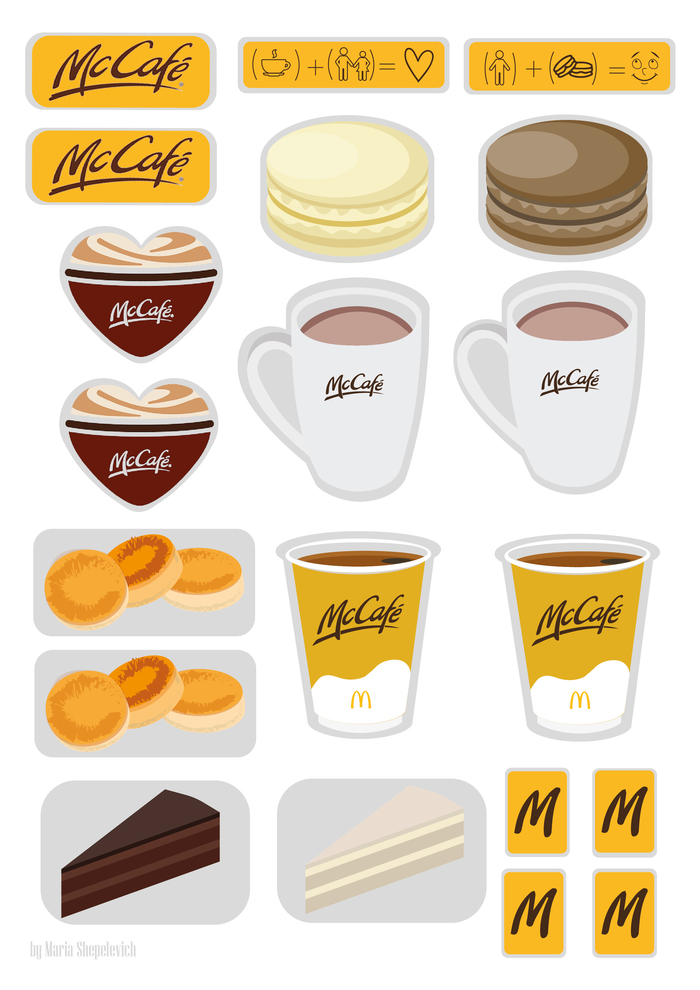 Стикерпак McCafe