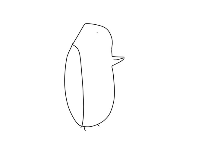 ленивый пингвин