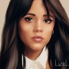 Art portrait Jenna Ortega 