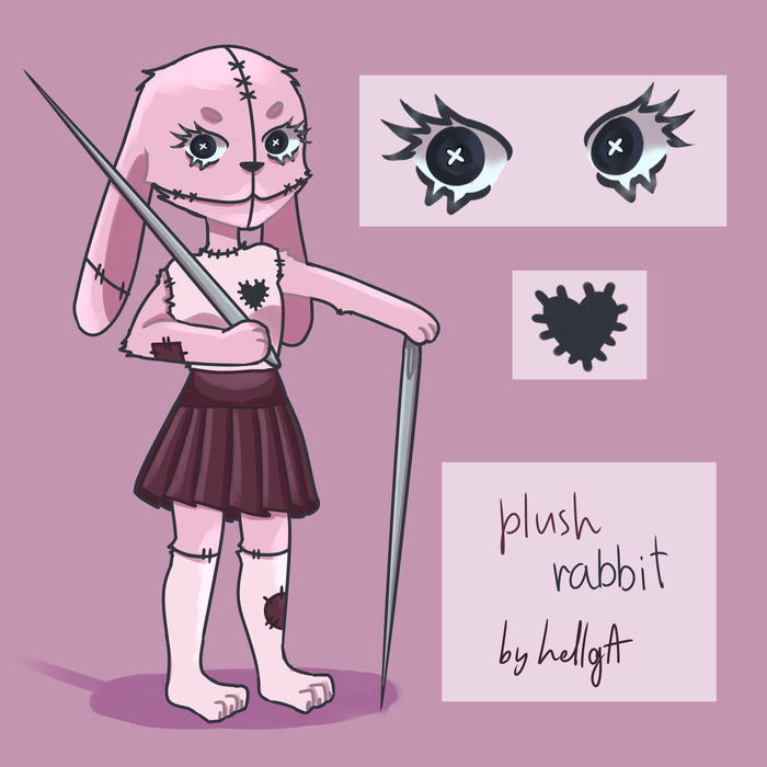 Оригинальный дизайн персонажа