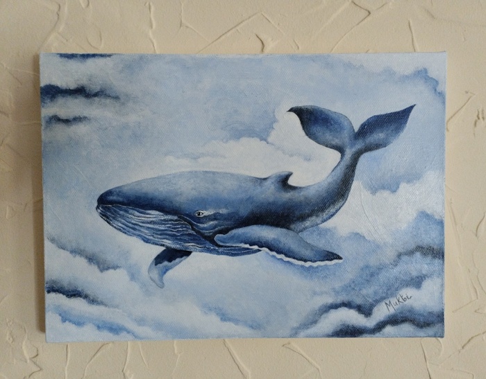 Мудрый синий кит