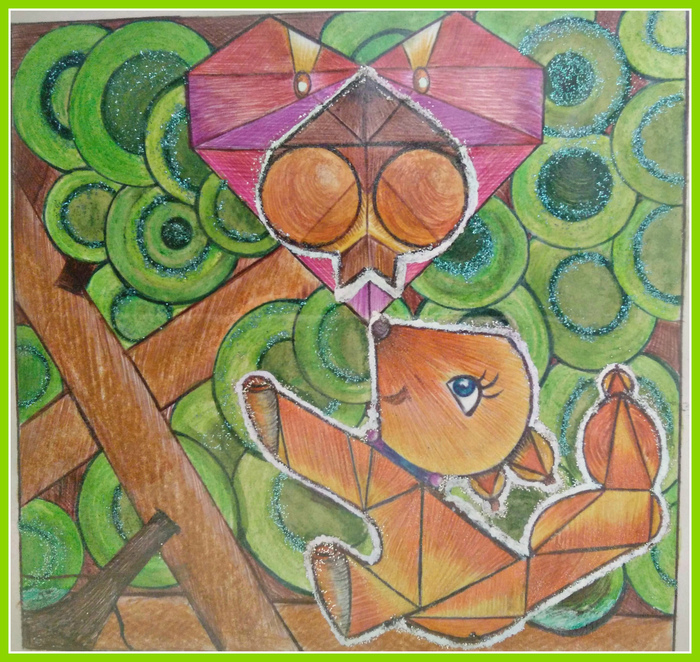 Белка любит шишки