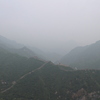 Китайская стена высоко в горах