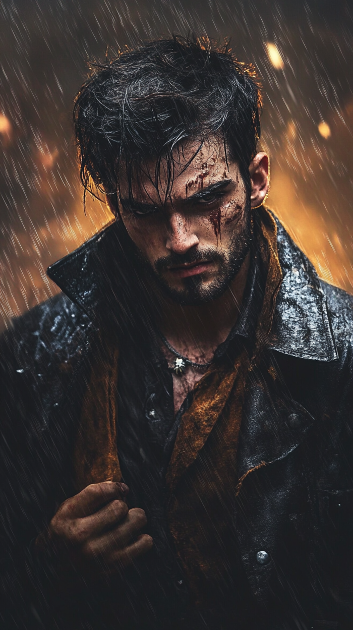 суровый мужчина