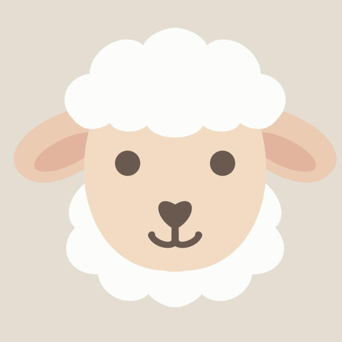 Овечка принт