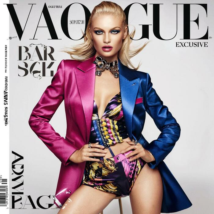 эскиз обложки журнала