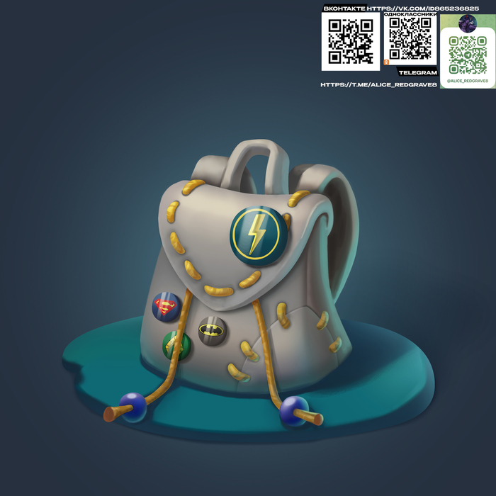 Рюкзак фаната разных фильмов