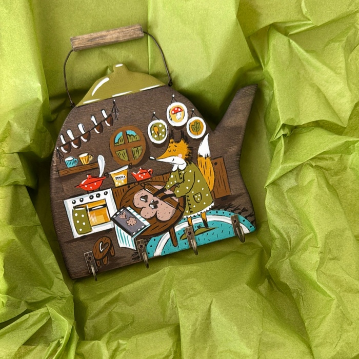 Вешалка в детскую / ключница