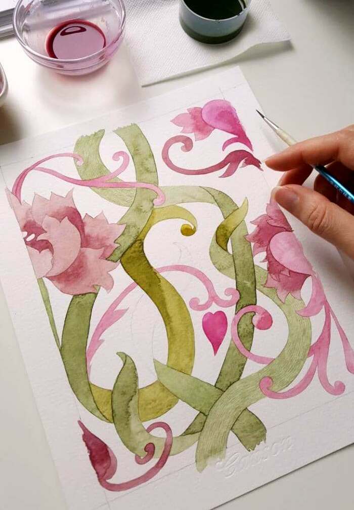 Уникальные акварельные паттерны для вашего бренда!  