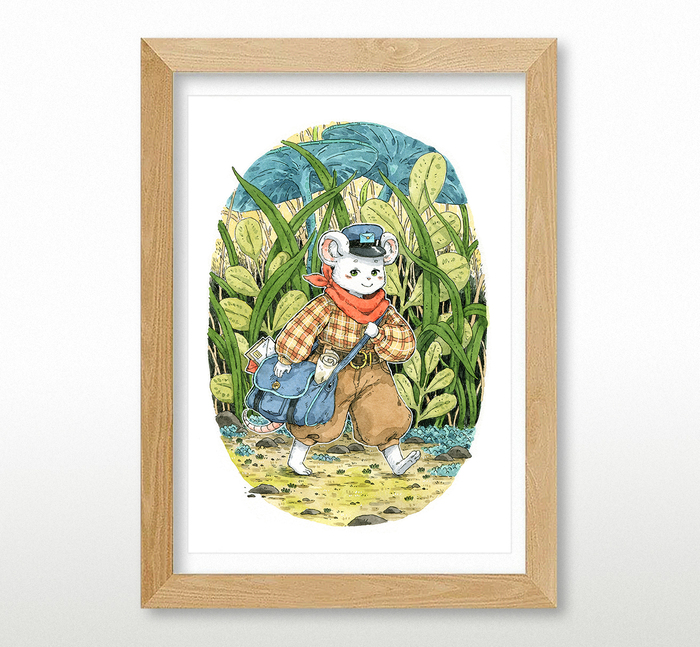 Мышонок почтальон