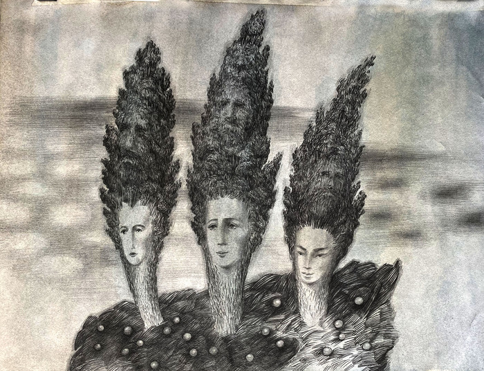 Пирамидальные тополя