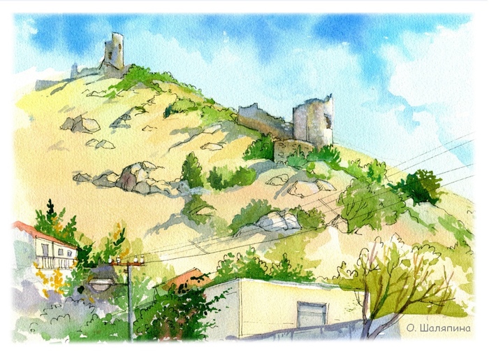 Севастополь. Руины крепости Чембало