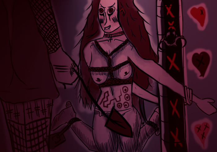 Легкая боль и сильное желание