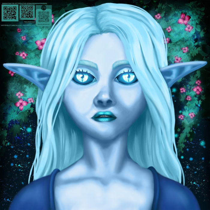 Принцесса луны у эльфов