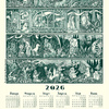 Календарь-постер на 2026 год