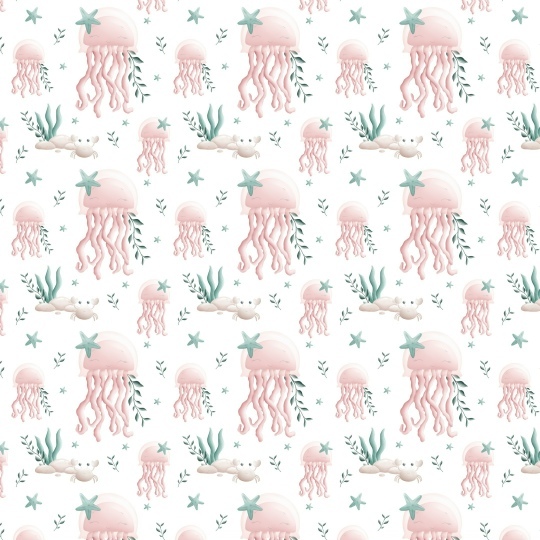 Бесшовный паттерн "Медузы"