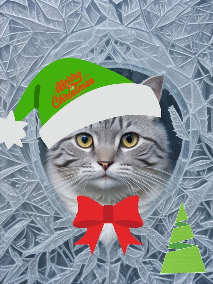 Рождественская открытка