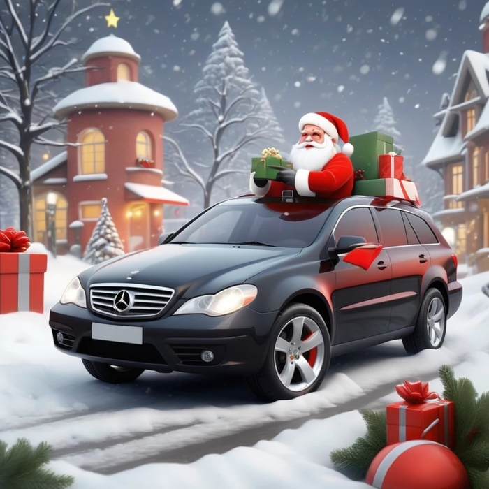 Новогодняя открытка