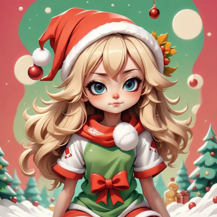 Новогодняя открытка