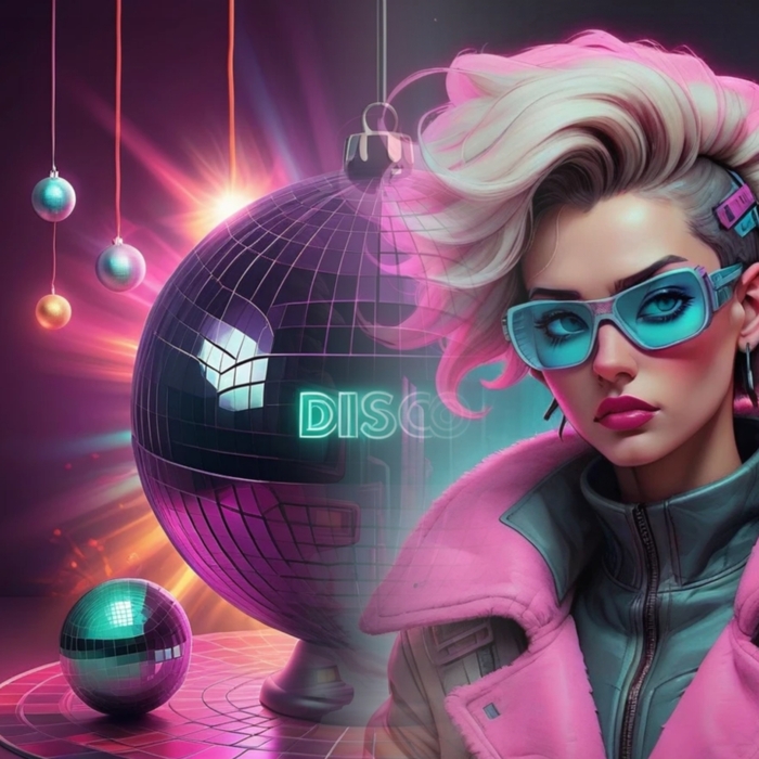 Новый год в стиле диско
