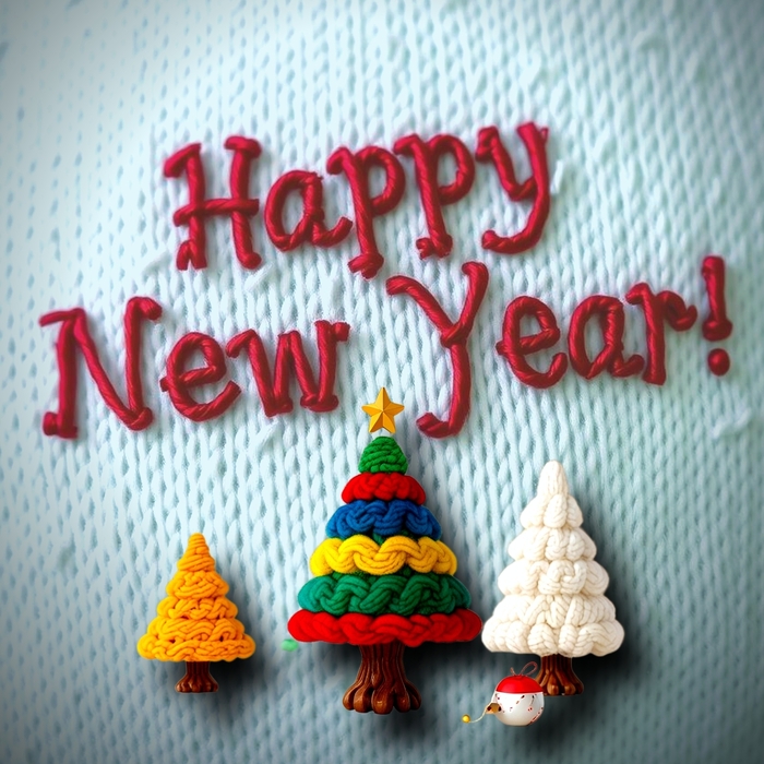 Новогодняя открытка