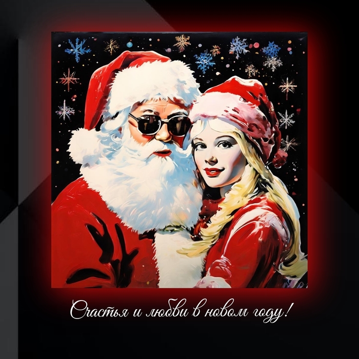 Новогодняя открытка