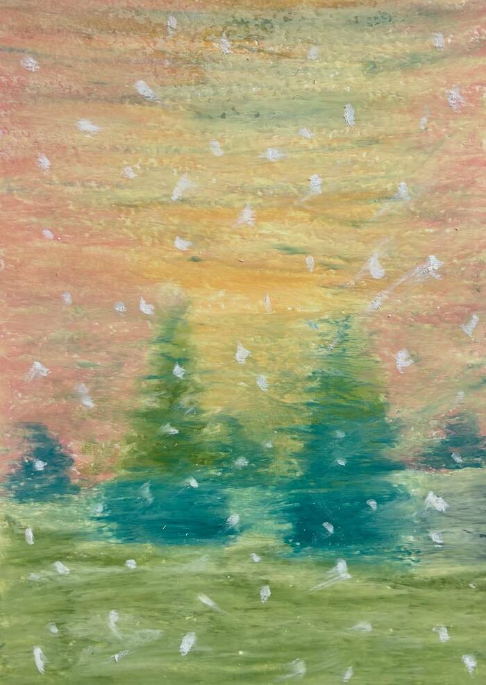 "Елки в лесу"