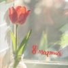 Открытка 8 марта
