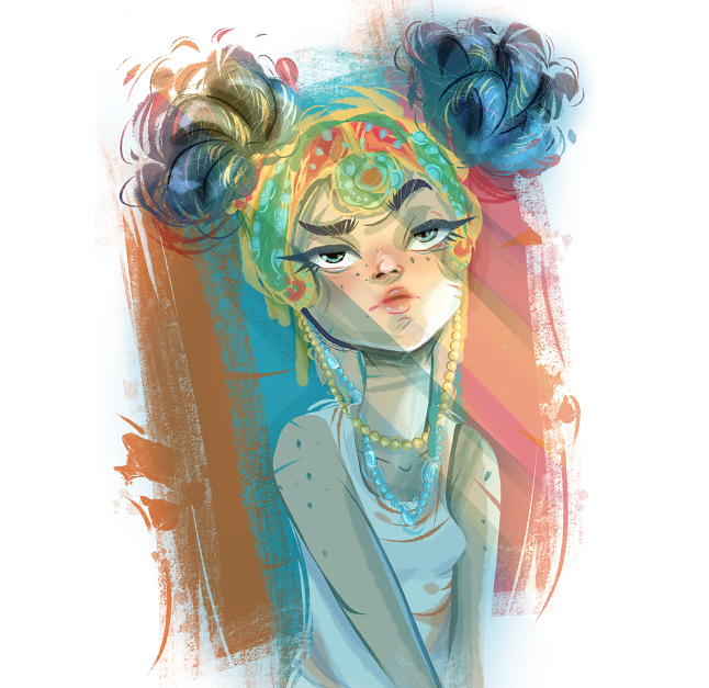 Портрет девушки