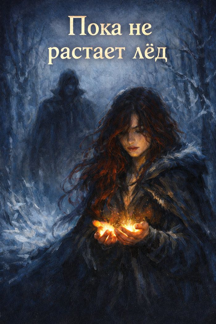 Готовая обложка. "Пока не расстает лед"