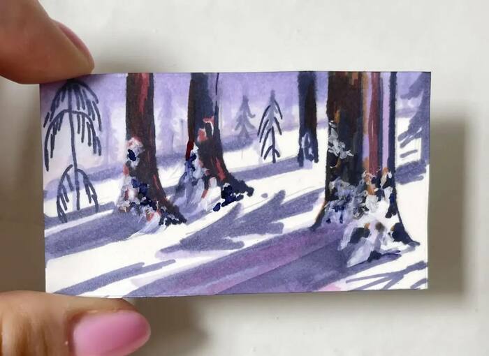 Миниатюрная картина