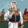 Иллюстрация для Коми | Традиционный костюм и народная культура