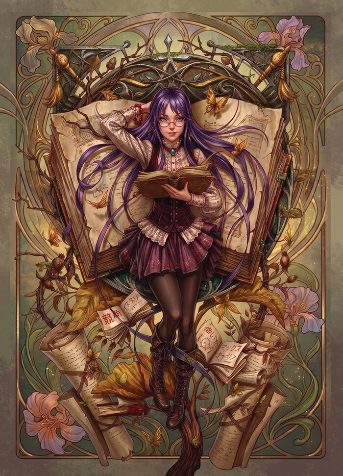 Книжная девочка