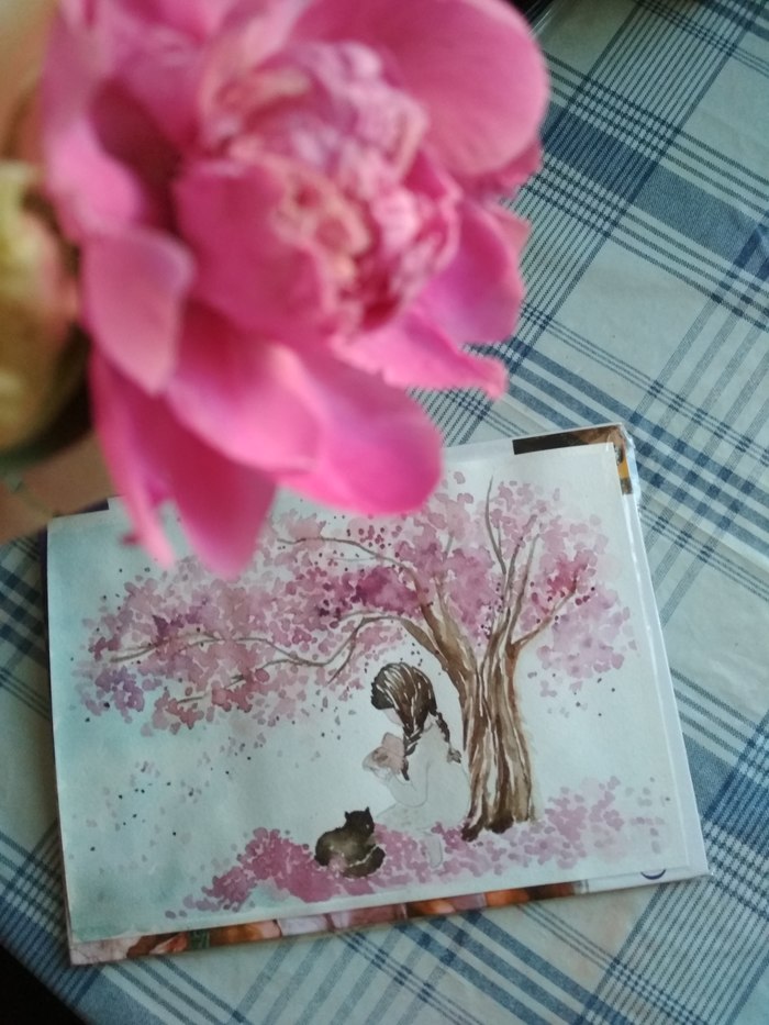 Розовое утро