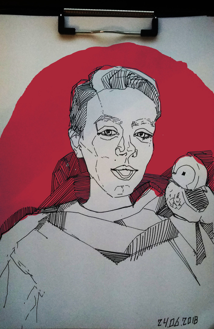 Стилизованный портрет