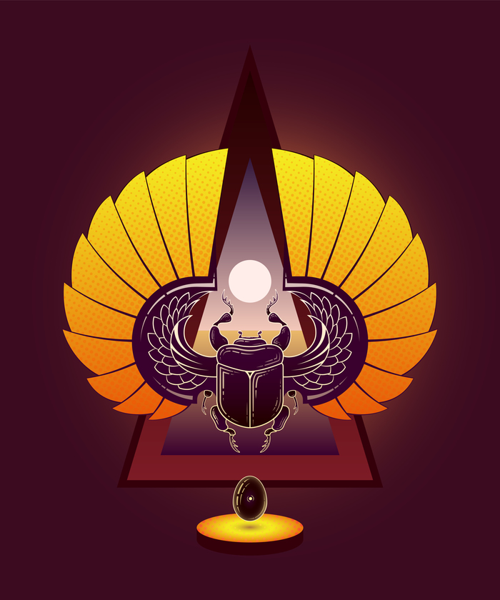 Хепри - священный скарабей